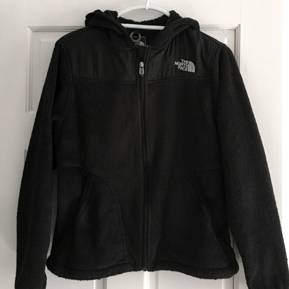 The North Face Hoodie Fleece Vintage Black Size M